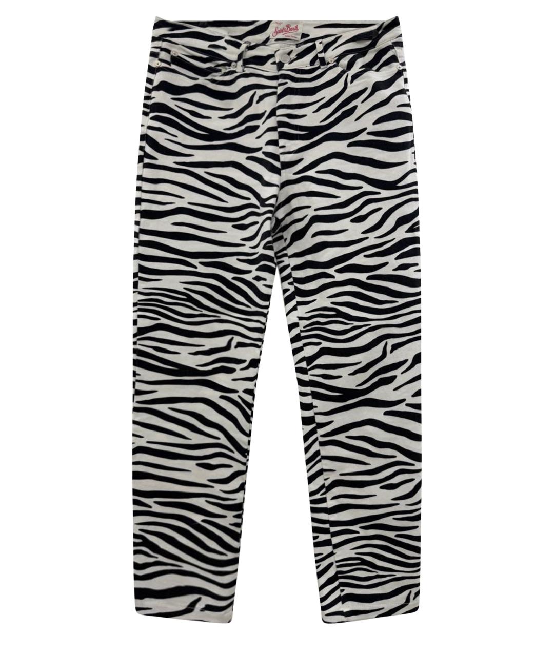 MC2 SAINT BARTH Мульти хлопко-эластановые джинсы слим, фото 1