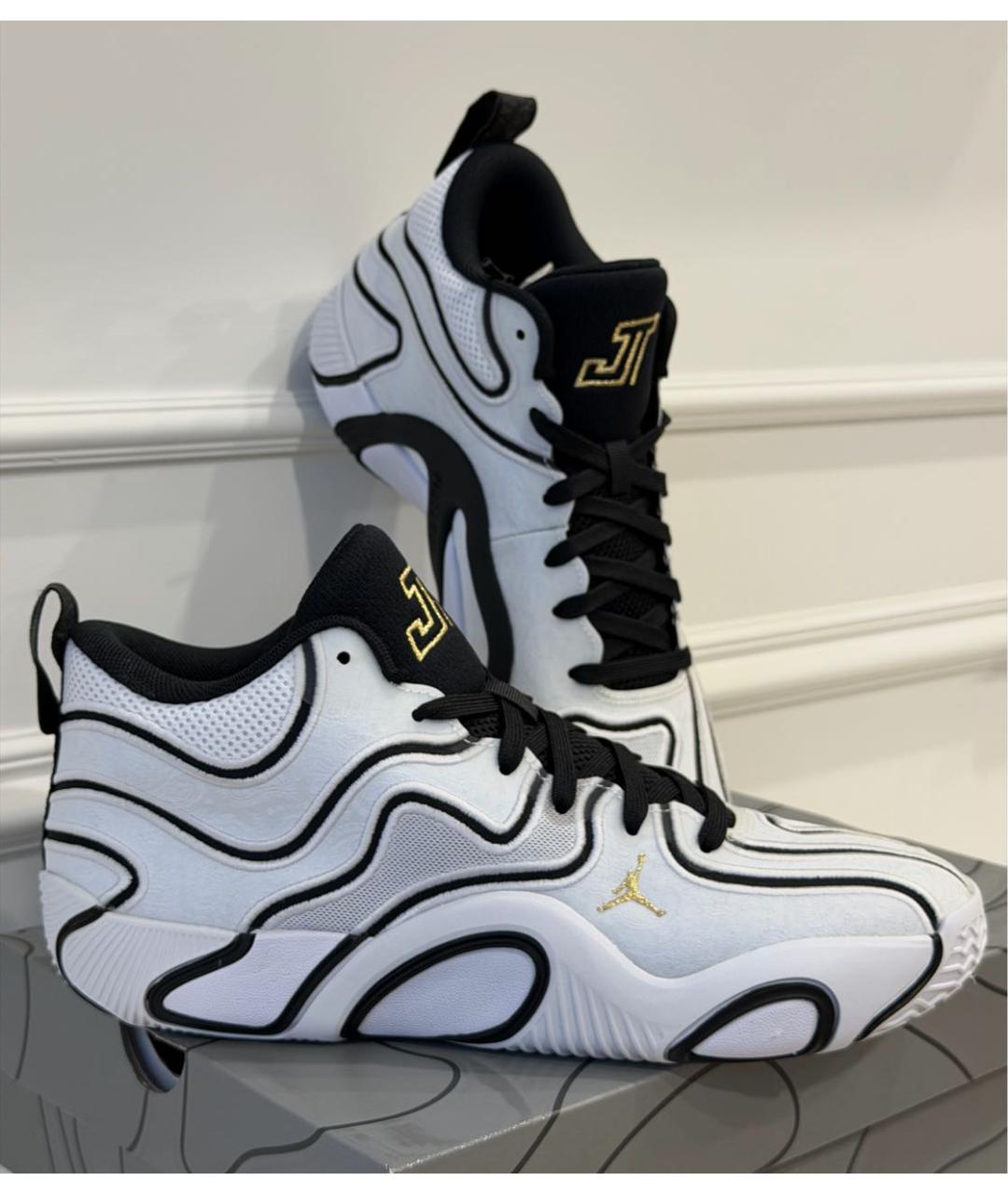 JORDAN Белые высокие кроссовки / кеды, фото 5