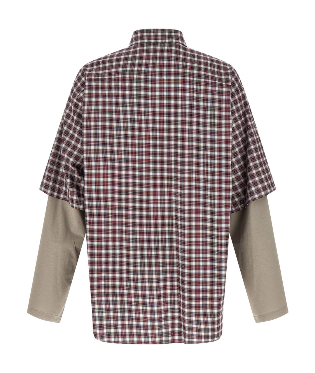 BALENCIAGA Мульти хлопковая кэжуал рубашка, фото 2