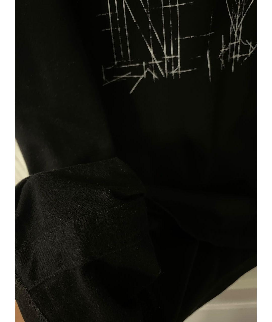 TAKAHIROMIYASHITA THE SOLOIST Черная хлопковая футболка, фото 5