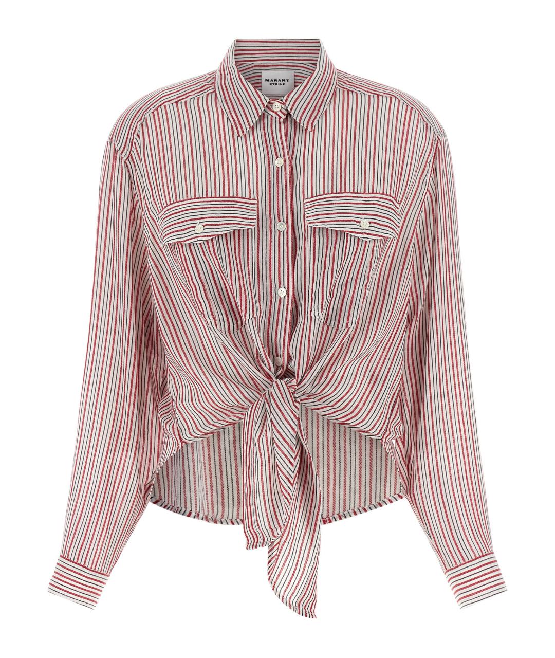 ISABEL MARANT ETOILE Красная хлопковая рубашка, фото 1