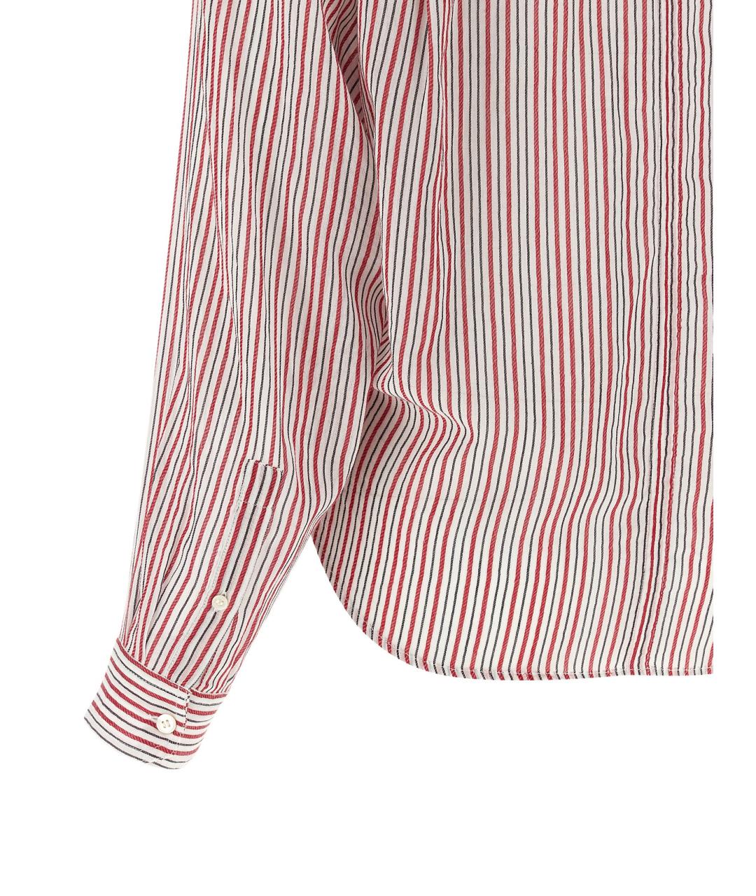 ISABEL MARANT ETOILE Красная хлопковая рубашка, фото 4