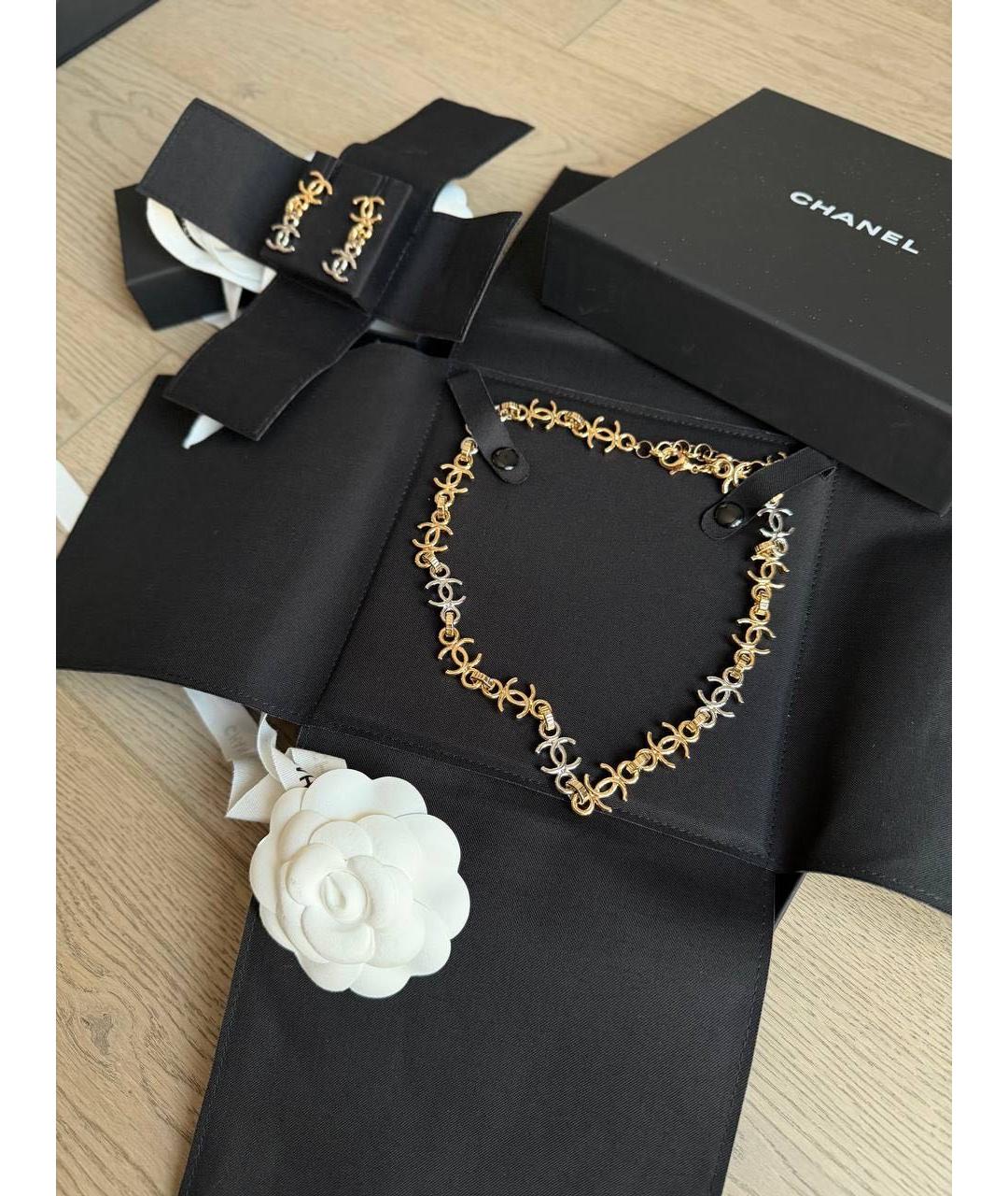 CHANEL Мульти металлическое колье, фото 3