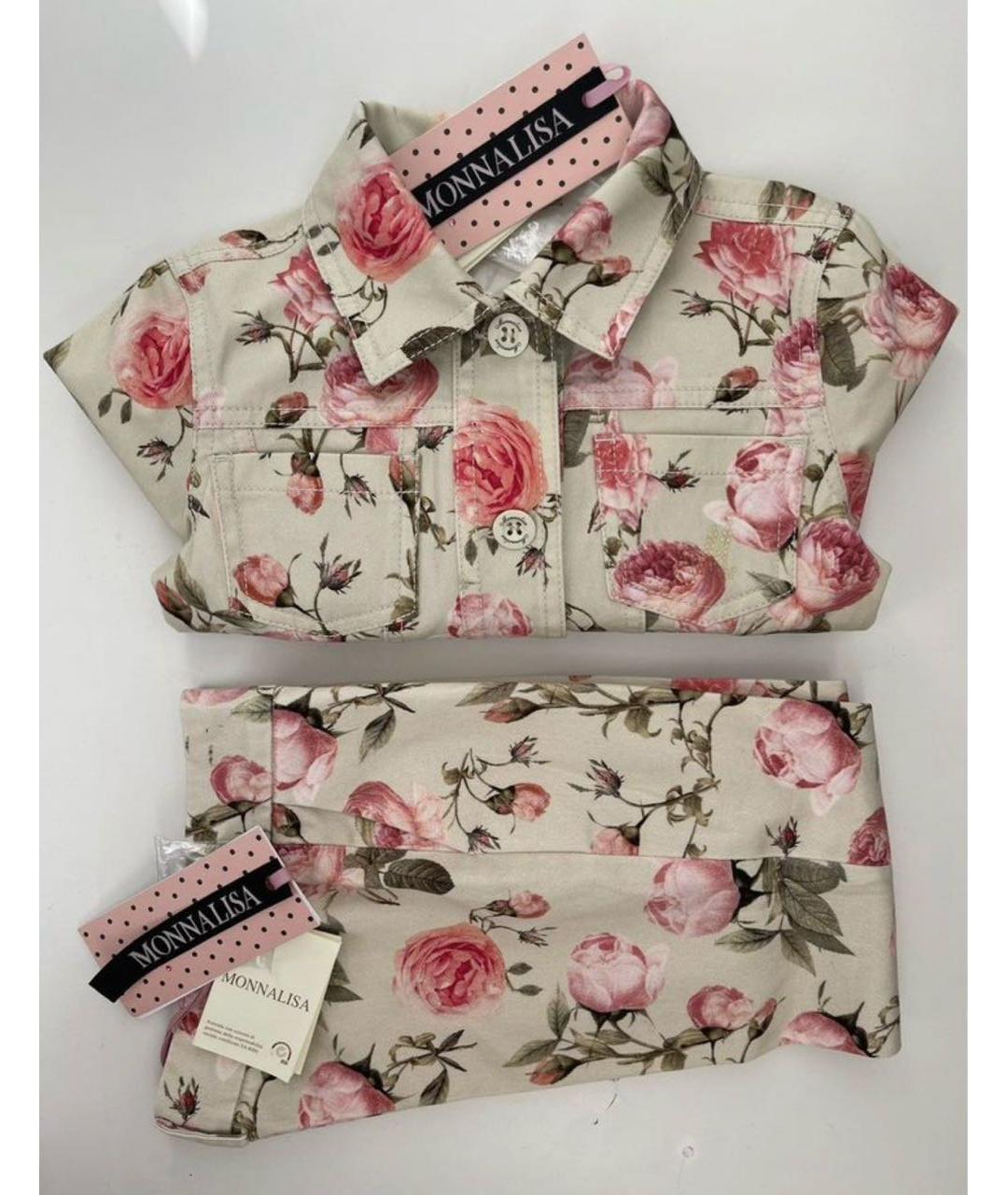 MONNALISA Хаки хлопковый комплект, фото 8