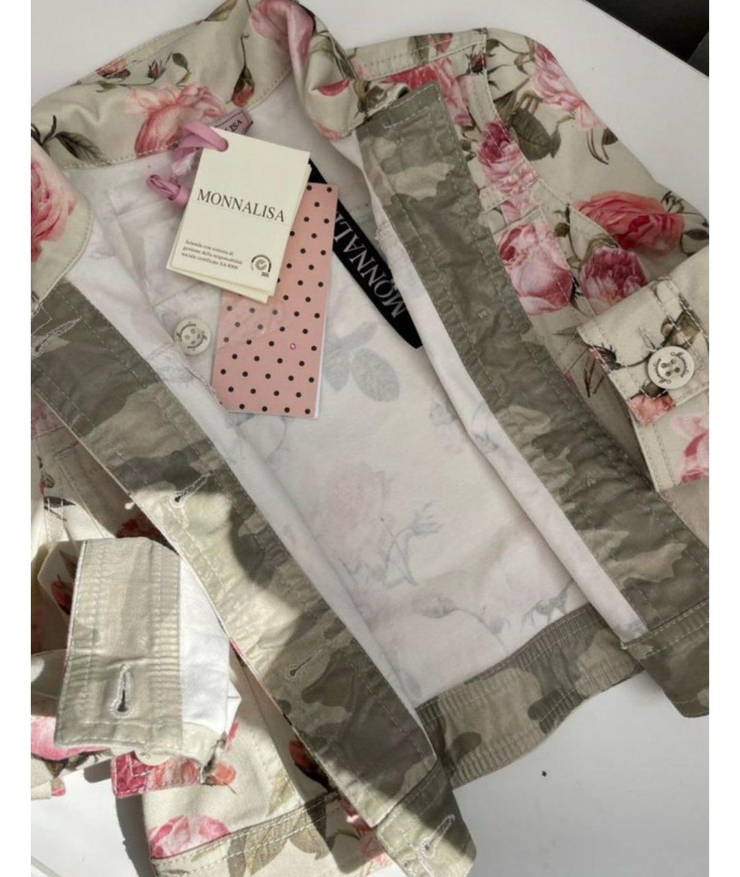 MONNALISA Хаки хлопковый комплект, фото 4