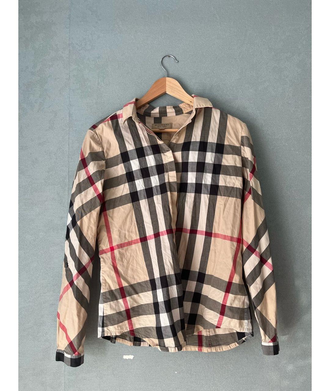 BURBERRY Мульти хлопковая рубашка, фото 5