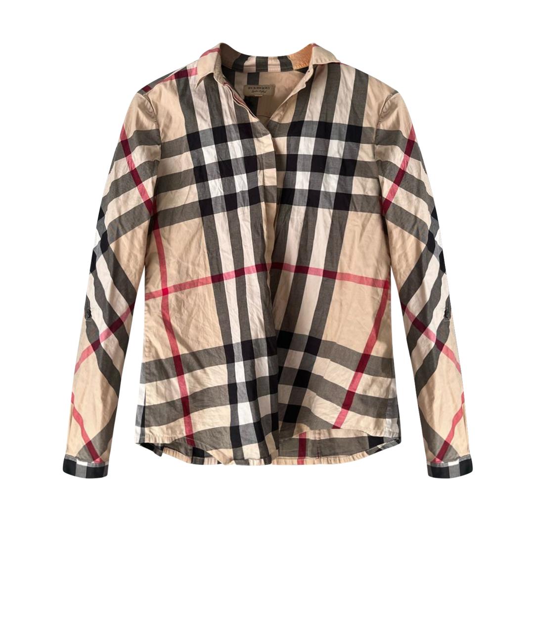BURBERRY Мульти хлопковая рубашка, фото 1