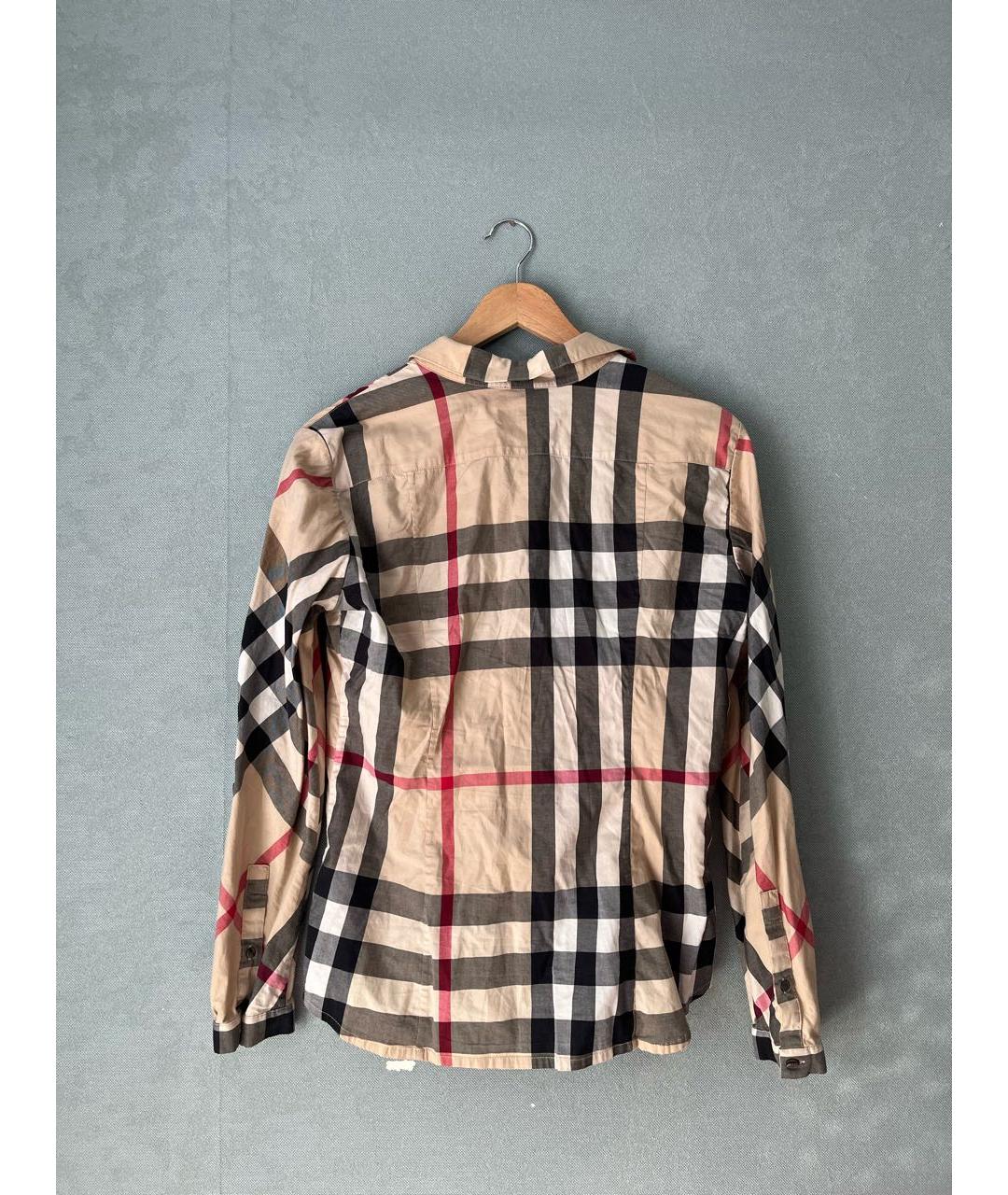 BURBERRY Мульти хлопковая рубашка, фото 2