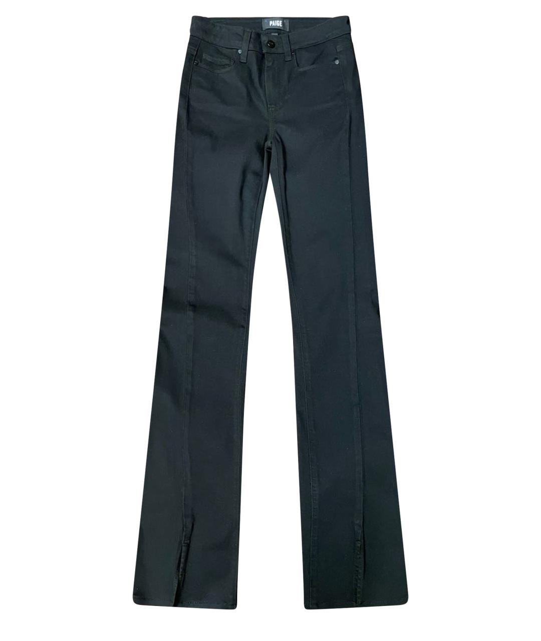 PAIGE Черные прямые джинсы, фото 1