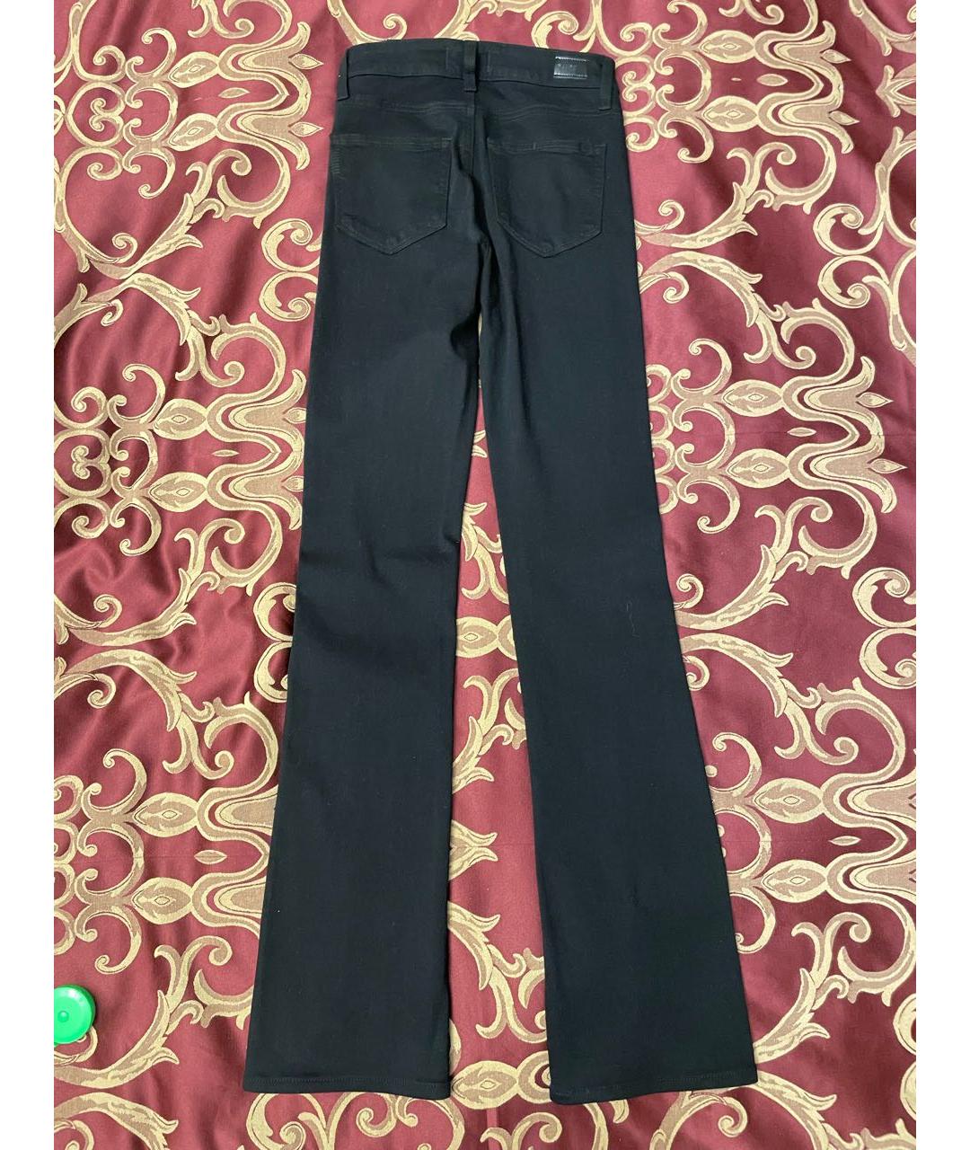 PAIGE Черные прямые джинсы, фото 2