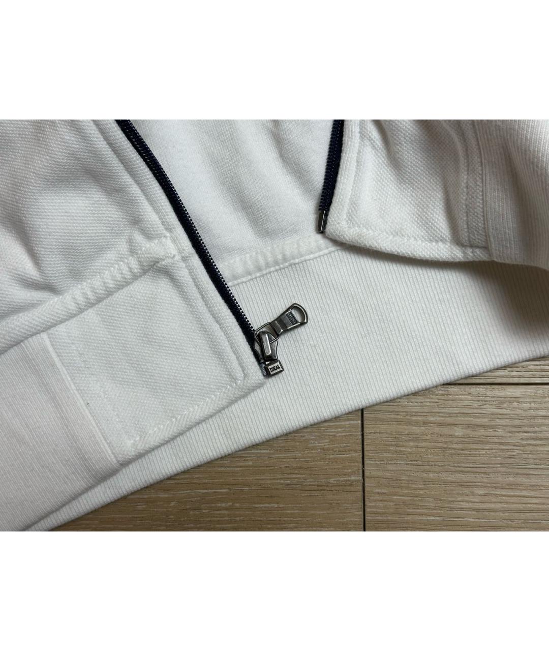 POLO RALPH LAUREN Белый хлопковый джемпер / свитер, фото 7