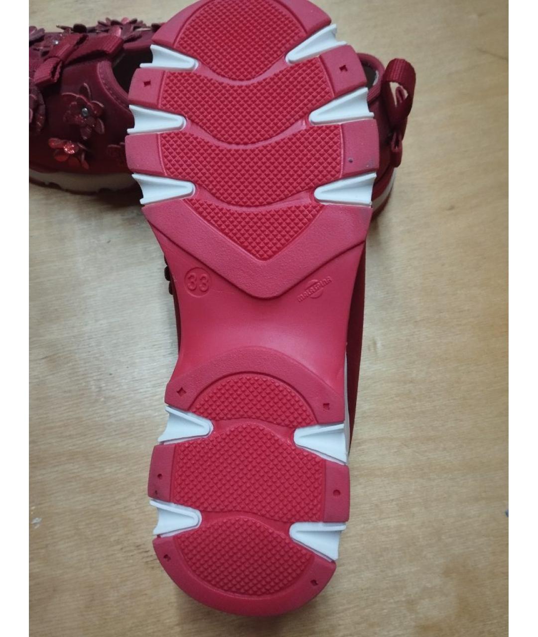 CHRISTIAN DIOR Красные текстильные кеды, фото 3