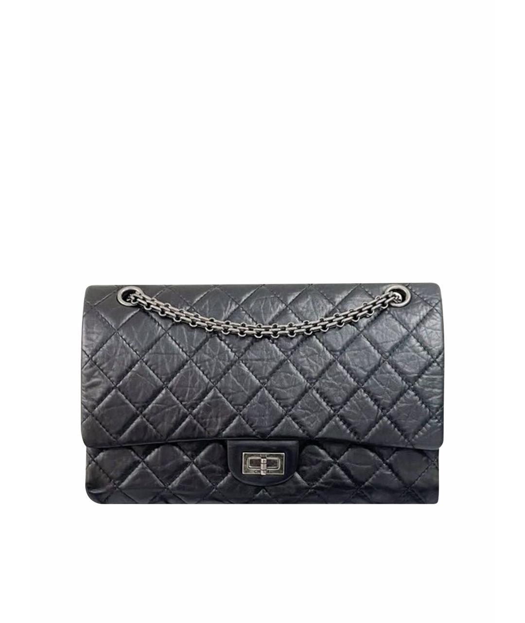 CHANEL Черная кожаная сумка через плечо, фото 1