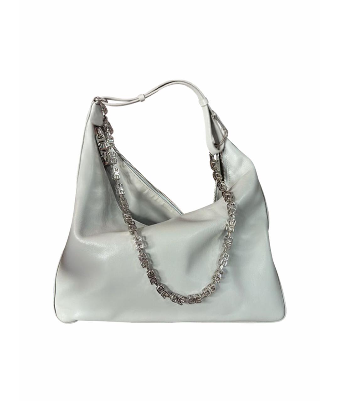 GIVENCHY Серая кожаная сумка тоут, фото 1