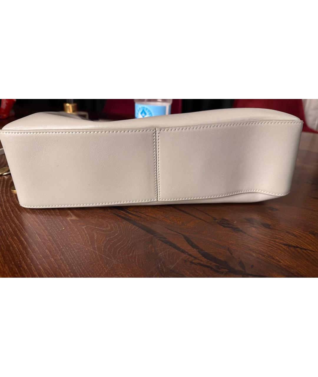 GIVENCHY Серая кожаная сумка тоут, фото 3