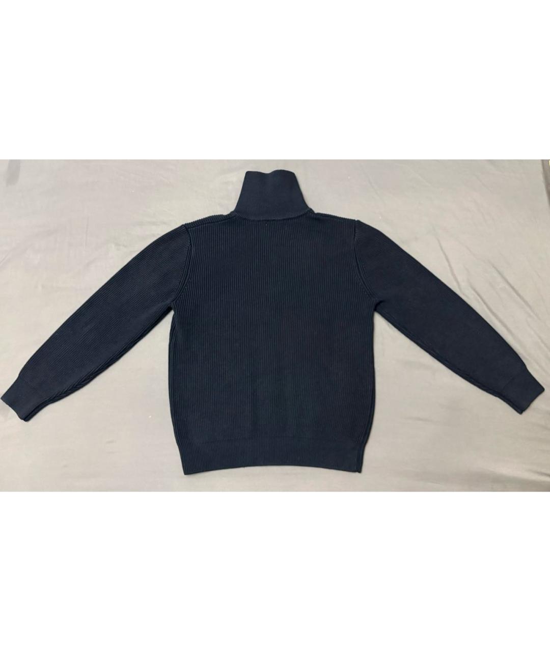 KITON Темно-синий кашемировый кардиган, фото 2