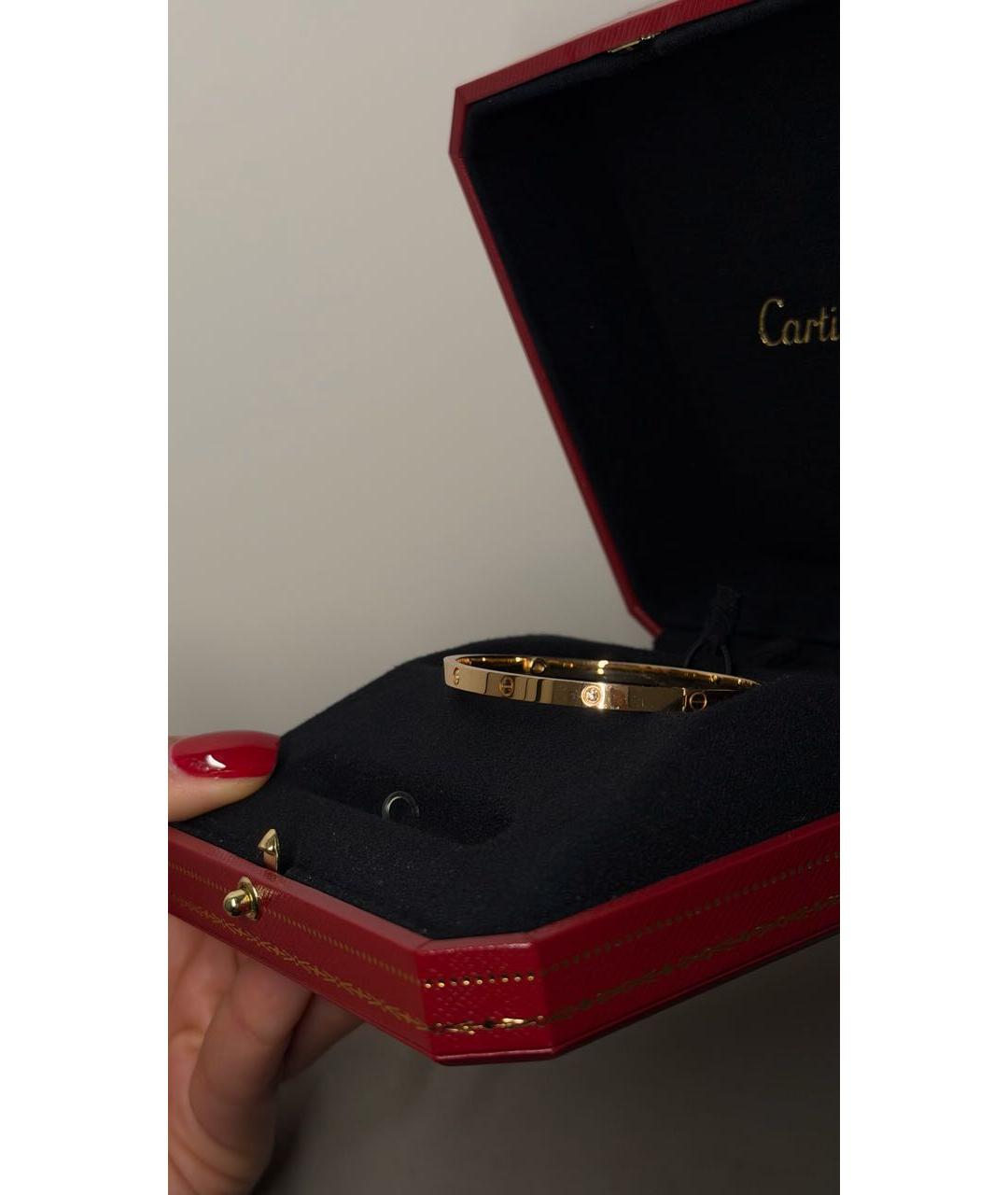 CARTIER Золотой браслет из розового золота, фото 2