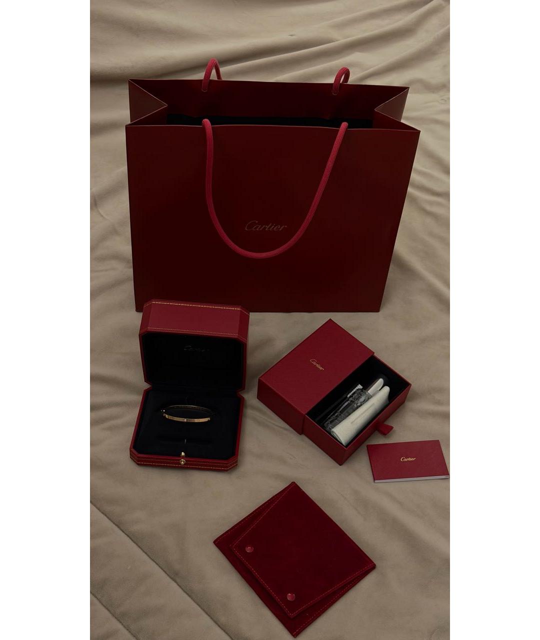 CARTIER Золотой браслет из розового золота, фото 3