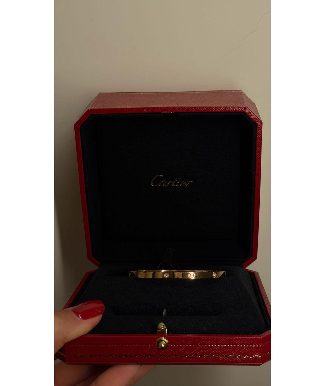 CARTIER Золотой браслет из розового золота, фото 5