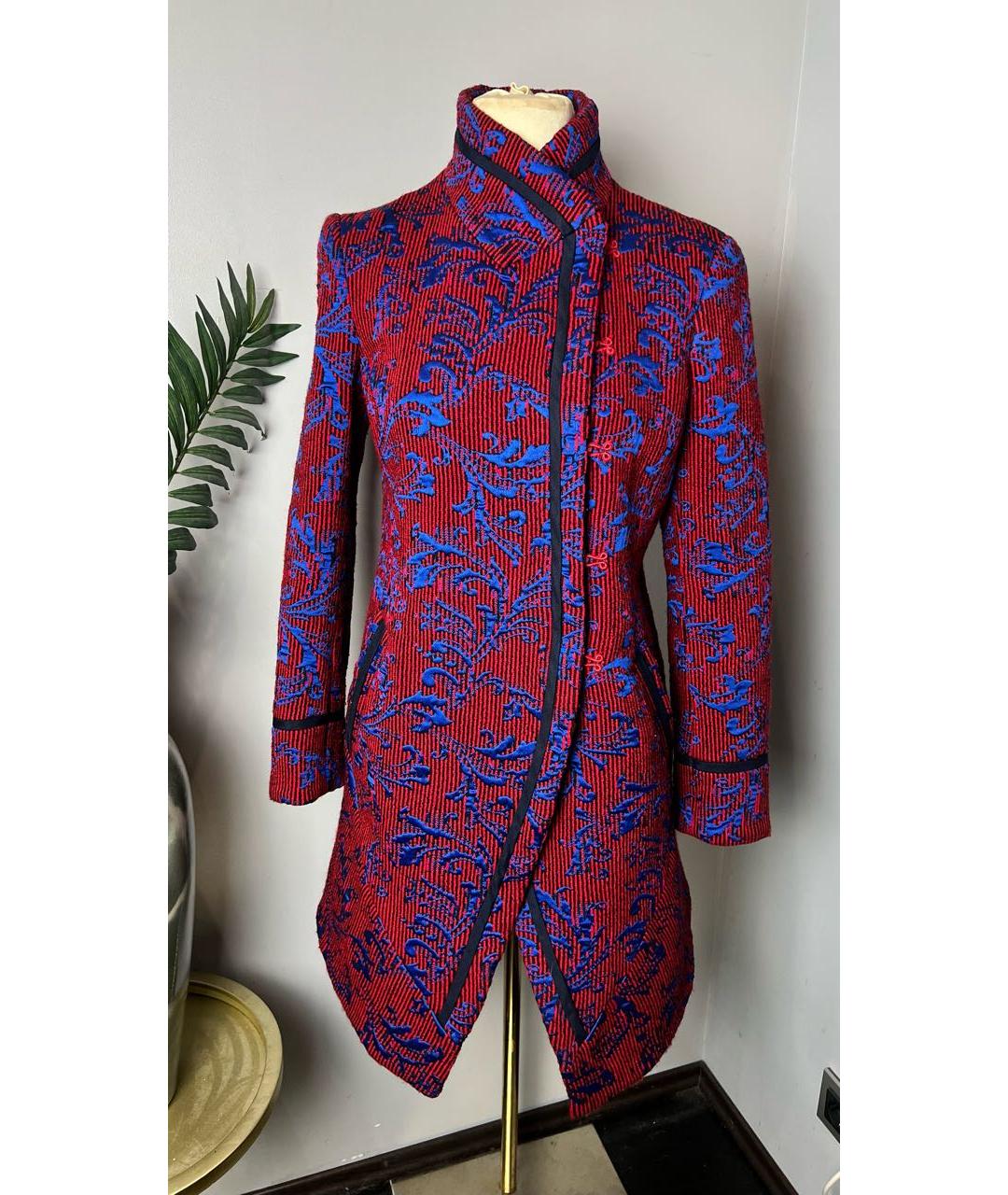 EMPORIO ARMANI Красное пальто, фото 9