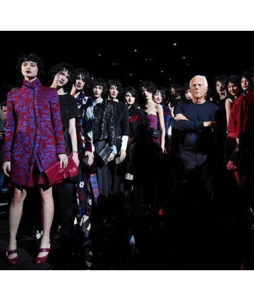 EMPORIO ARMANI Красное пальто, фото 6