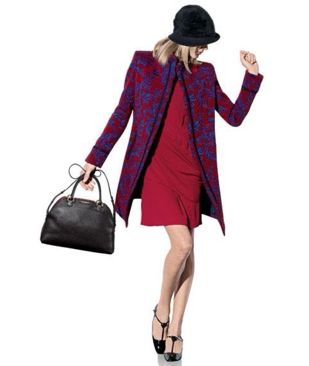 EMPORIO ARMANI Красное пальто, фото 8