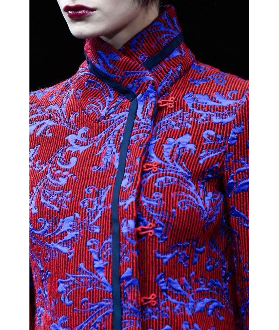 EMPORIO ARMANI Красное пальто, фото 7