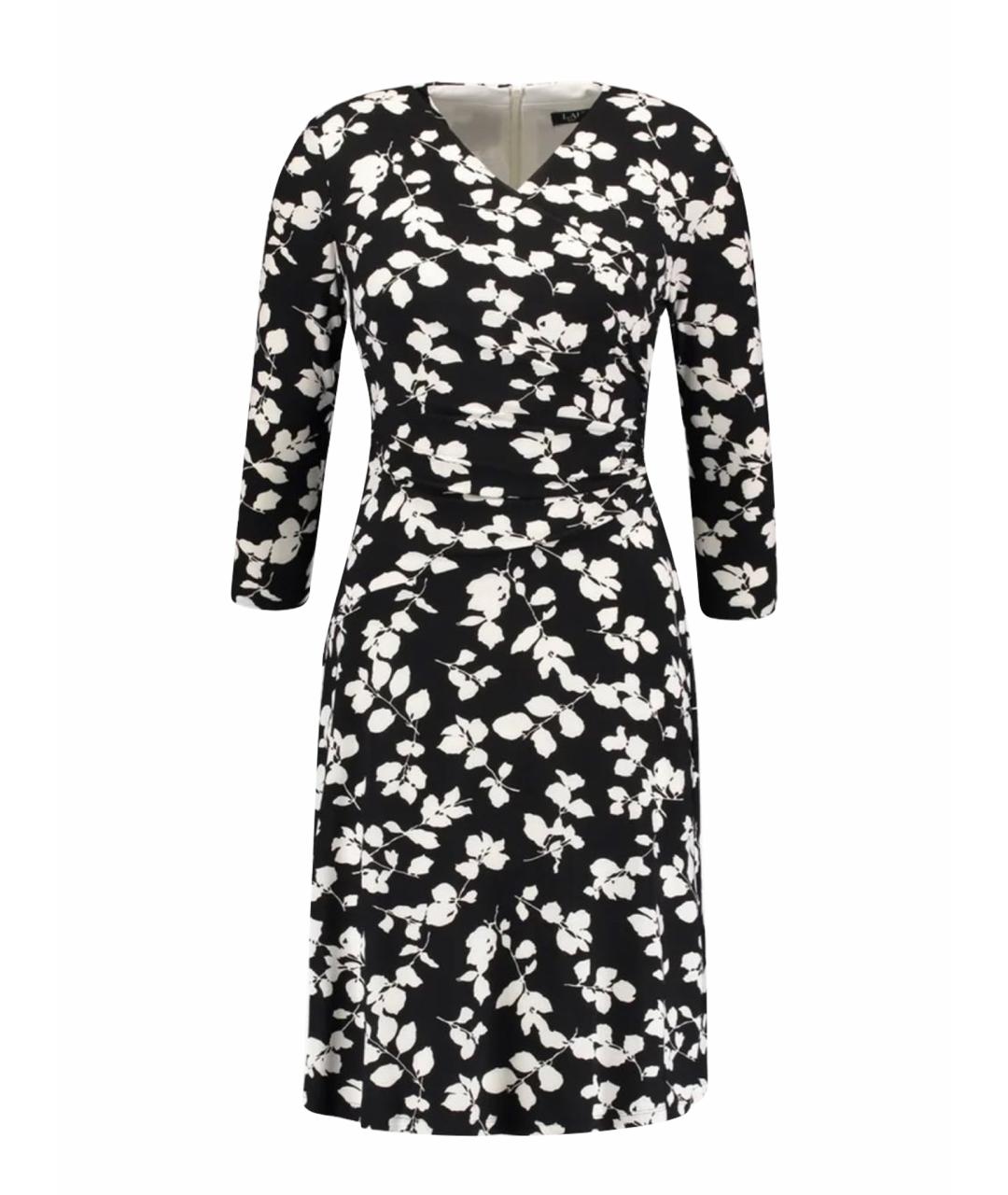 RALPH LAUREN Мульти полиэстеровое повседневное платье, фото 1