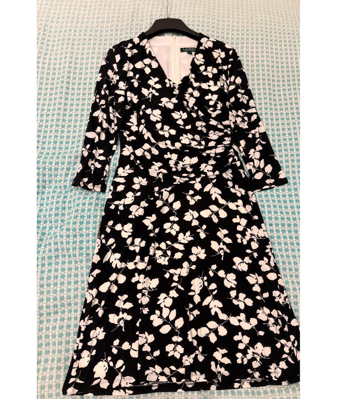 RALPH LAUREN Мульти полиэстеровое повседневное платье, фото 2