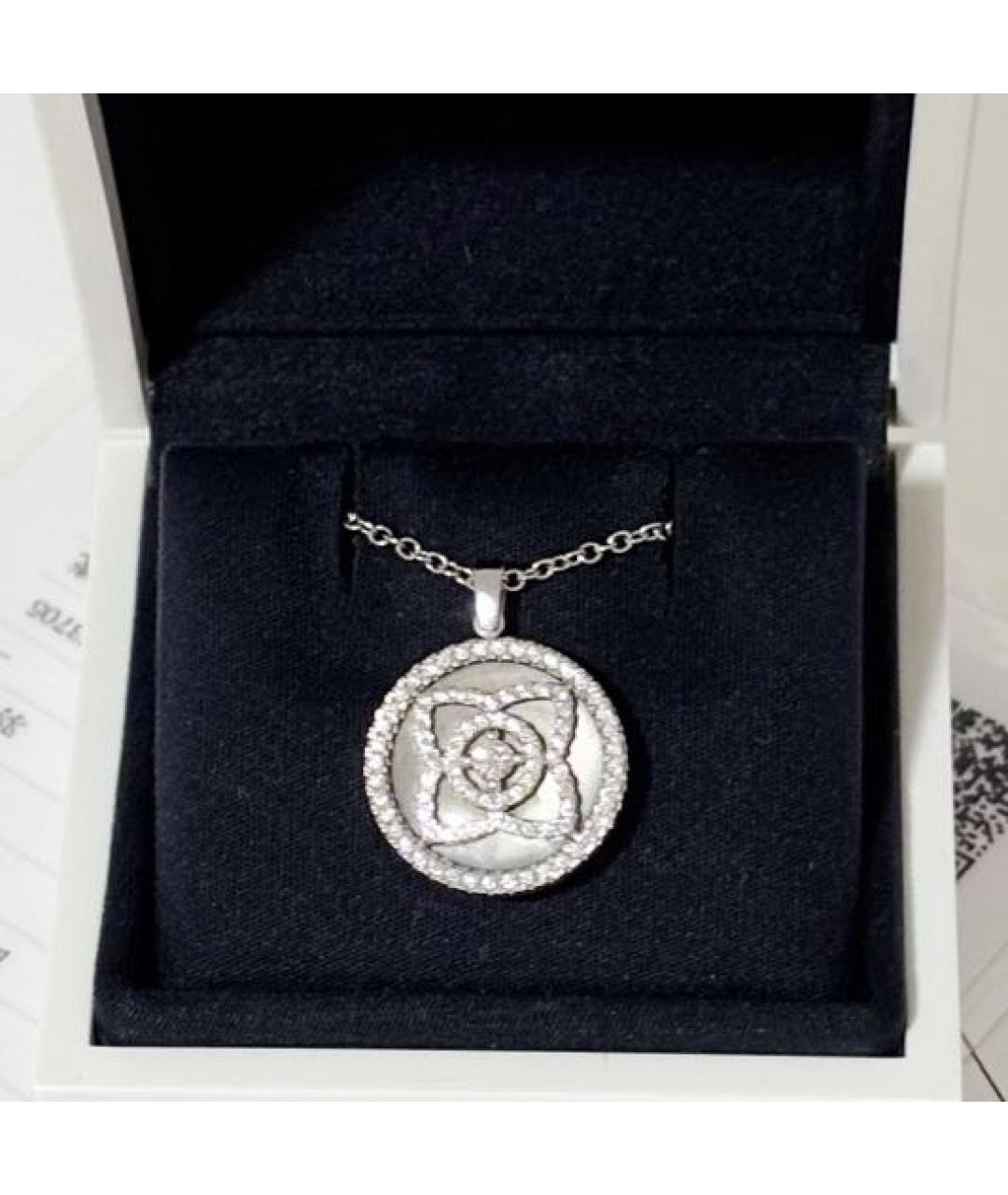 DE BEERS Белое колье из белого золота, фото 2