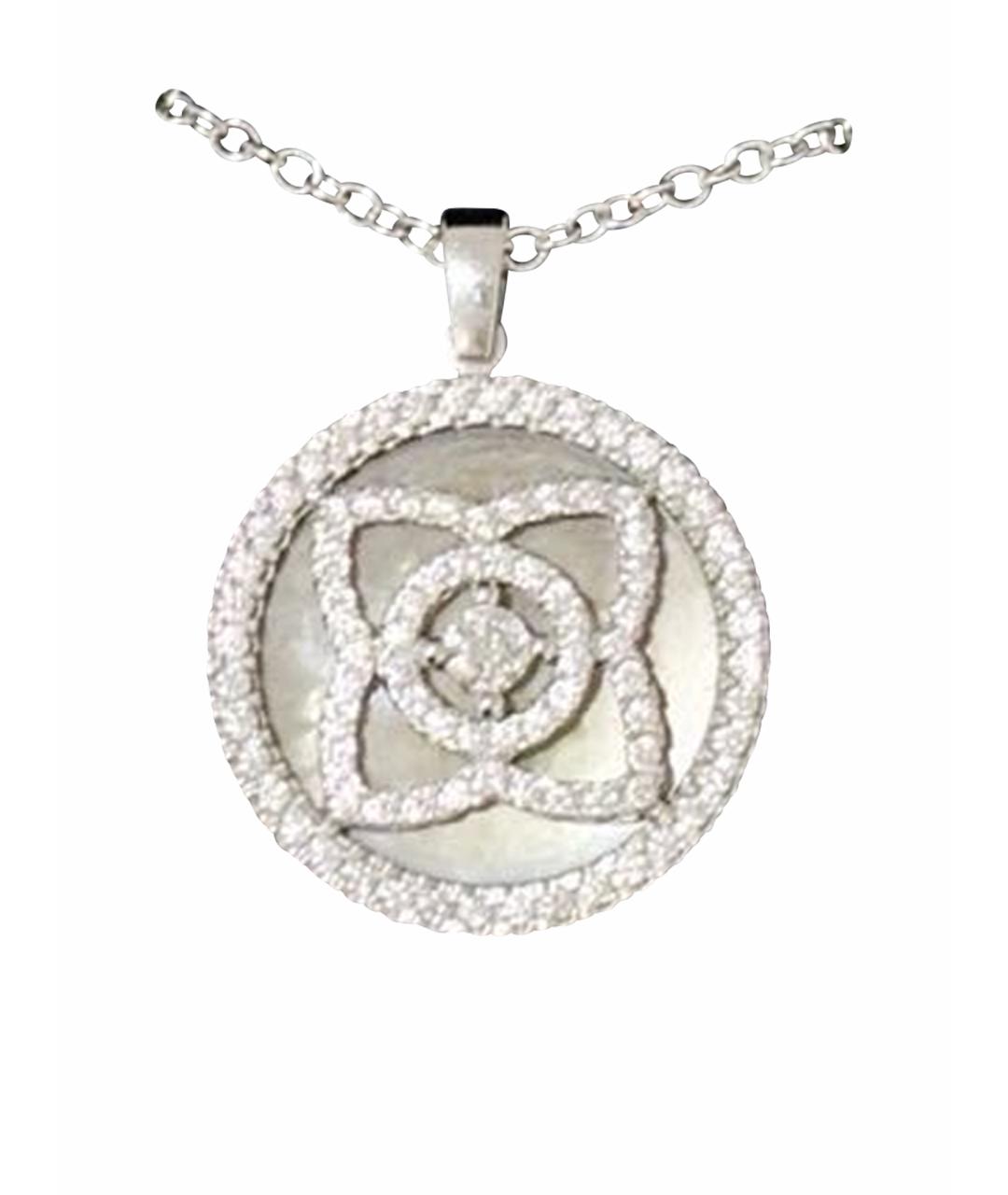 DE BEERS Белое колье из белого золота, фото 1