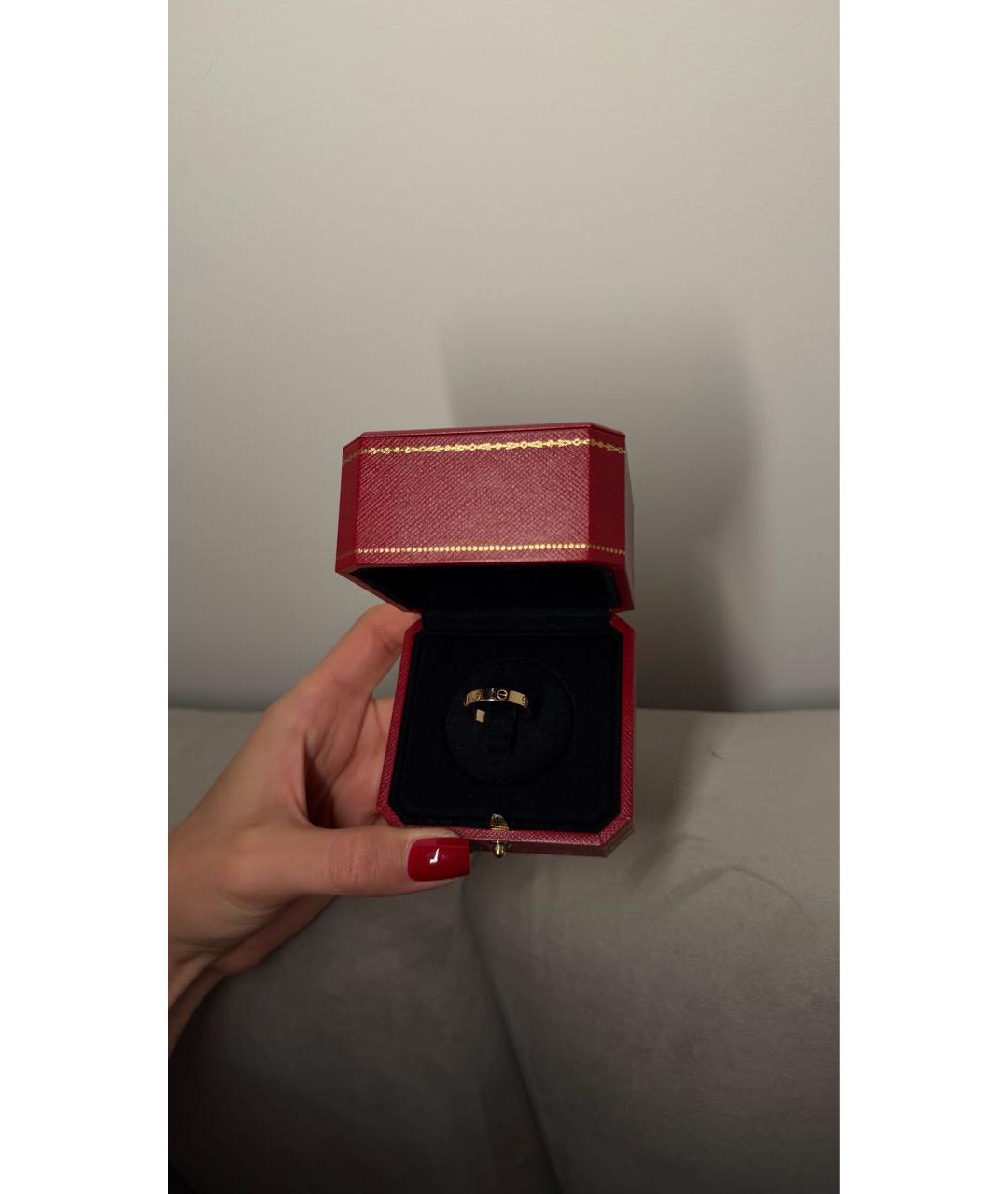 CARTIER Золотое кольцо из розового золота, фото 2