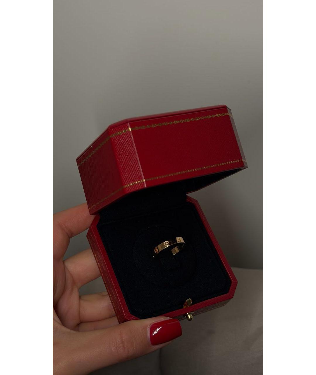 CARTIER Золотое кольцо из розового золота, фото 4