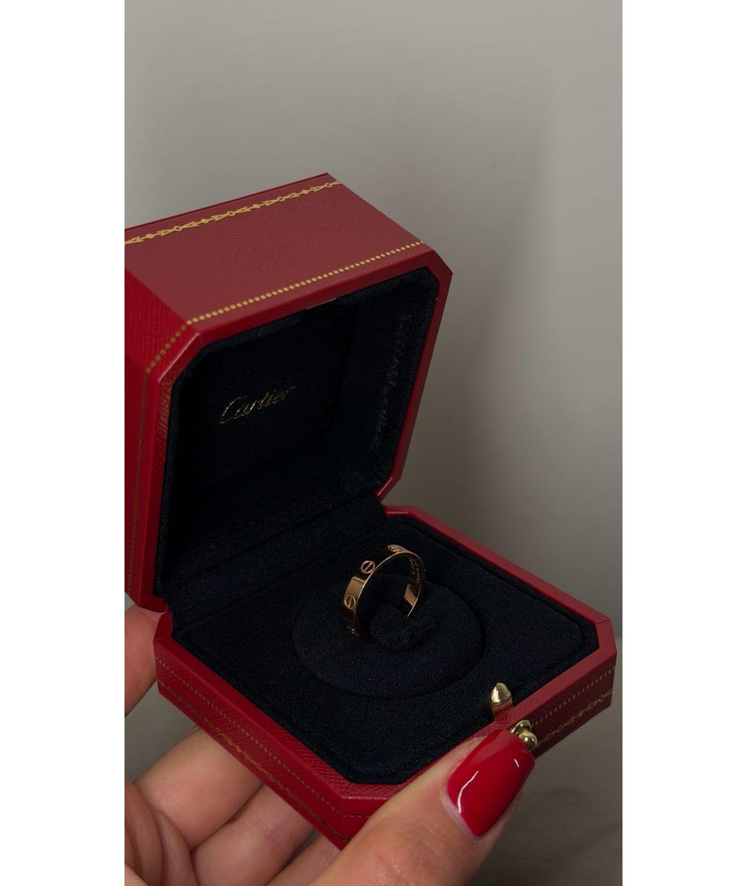 CARTIER Золотое кольцо из розового золота, фото 3