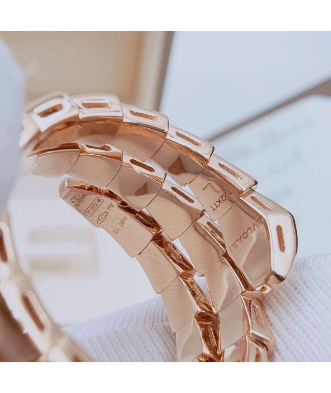 BVLGARI Розовое кольцо из розового золота, фото 4
