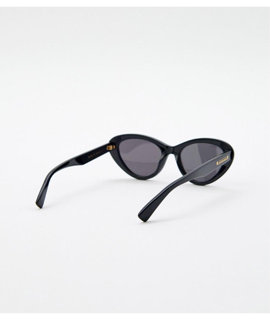 GUCCI Черные пластиковые солнцезащитные очки, фото 2