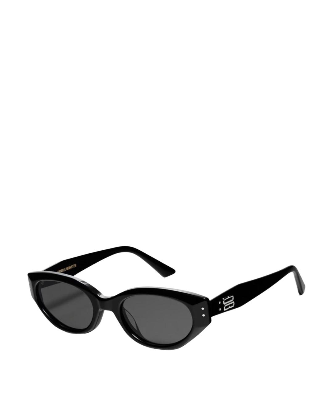 GENTLE MONSTER Черные пластиковые солнцезащитные очки, фото 1