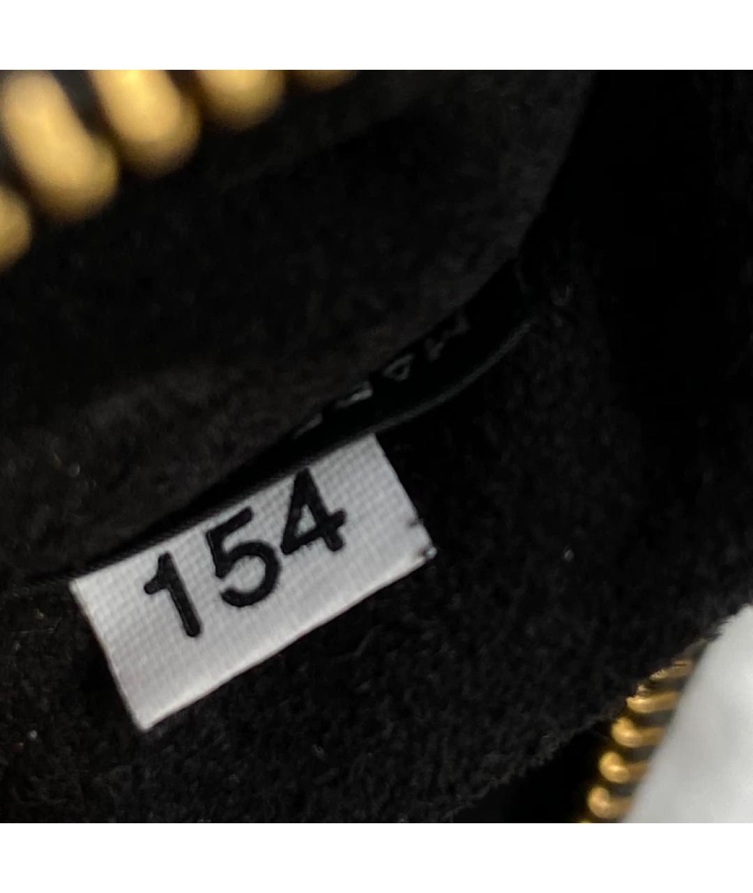 MIU MIU Черная кожаная сумка через плечо, фото 7