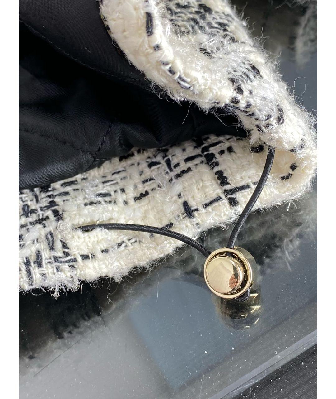 MAX MARA Белое хлопковое пальто, фото 8