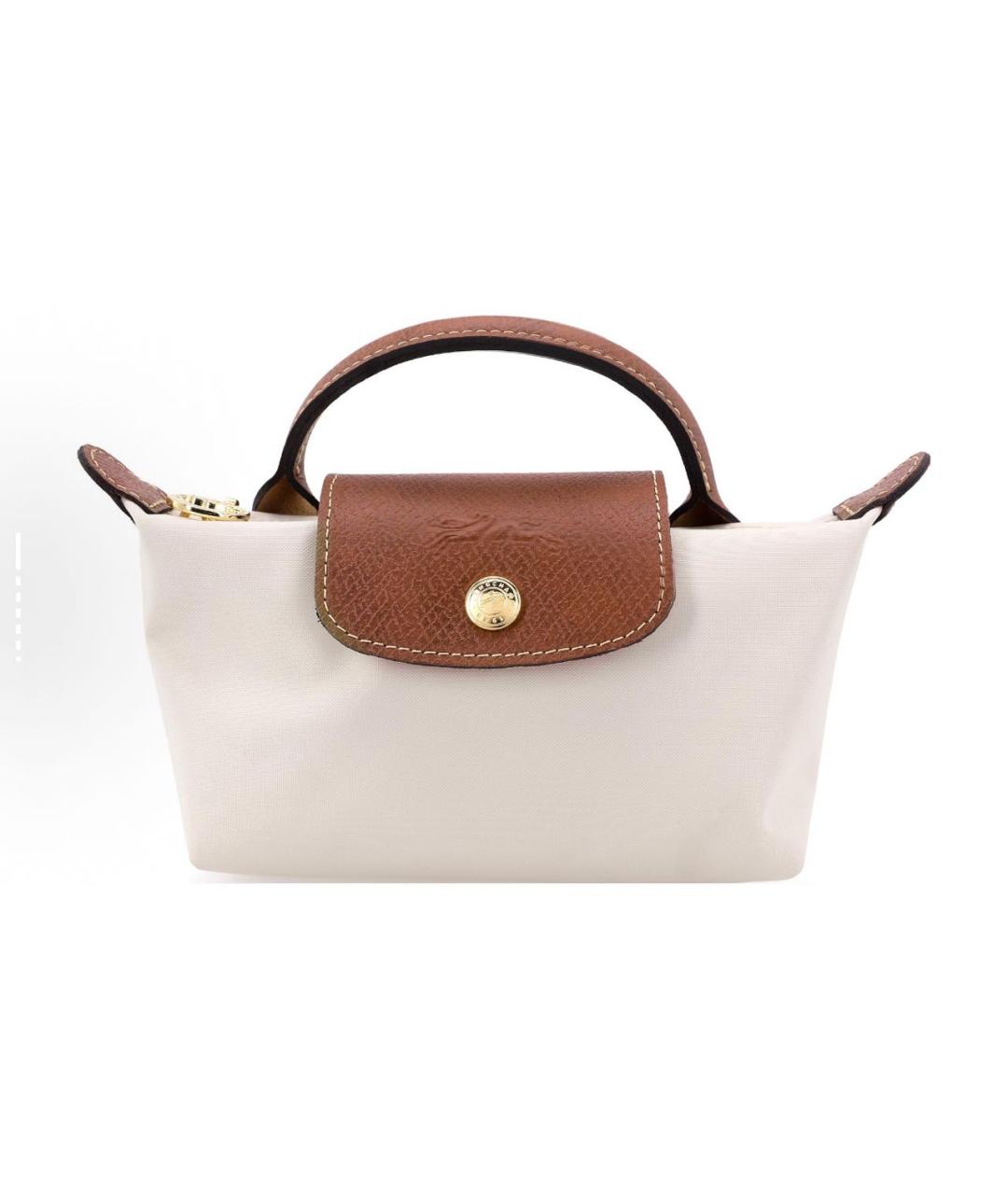 LONGCHAMP Бежевая сумка с короткими ручками, фото 4