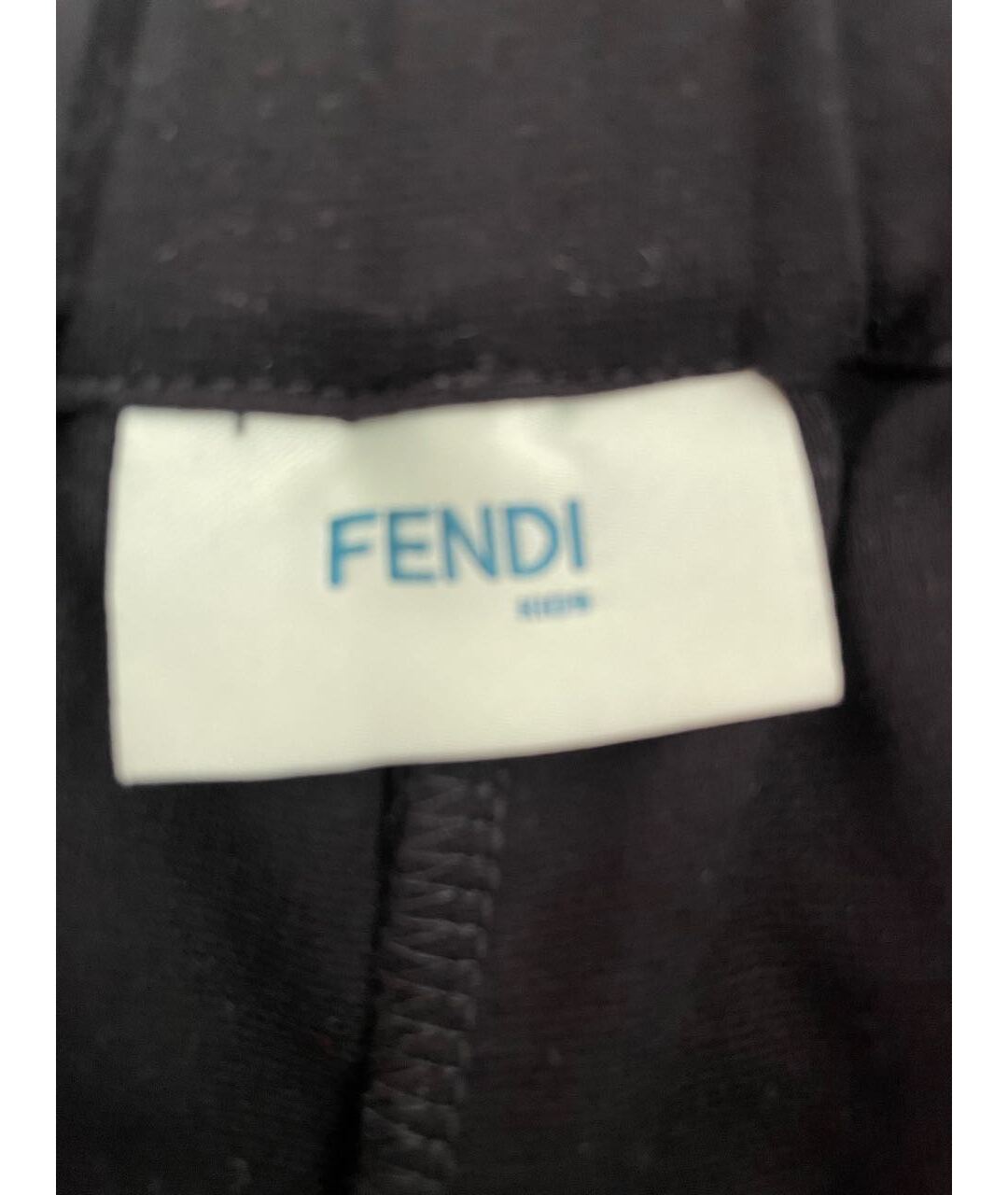 FENDI KIDS Черные брюки и шорты, фото 4