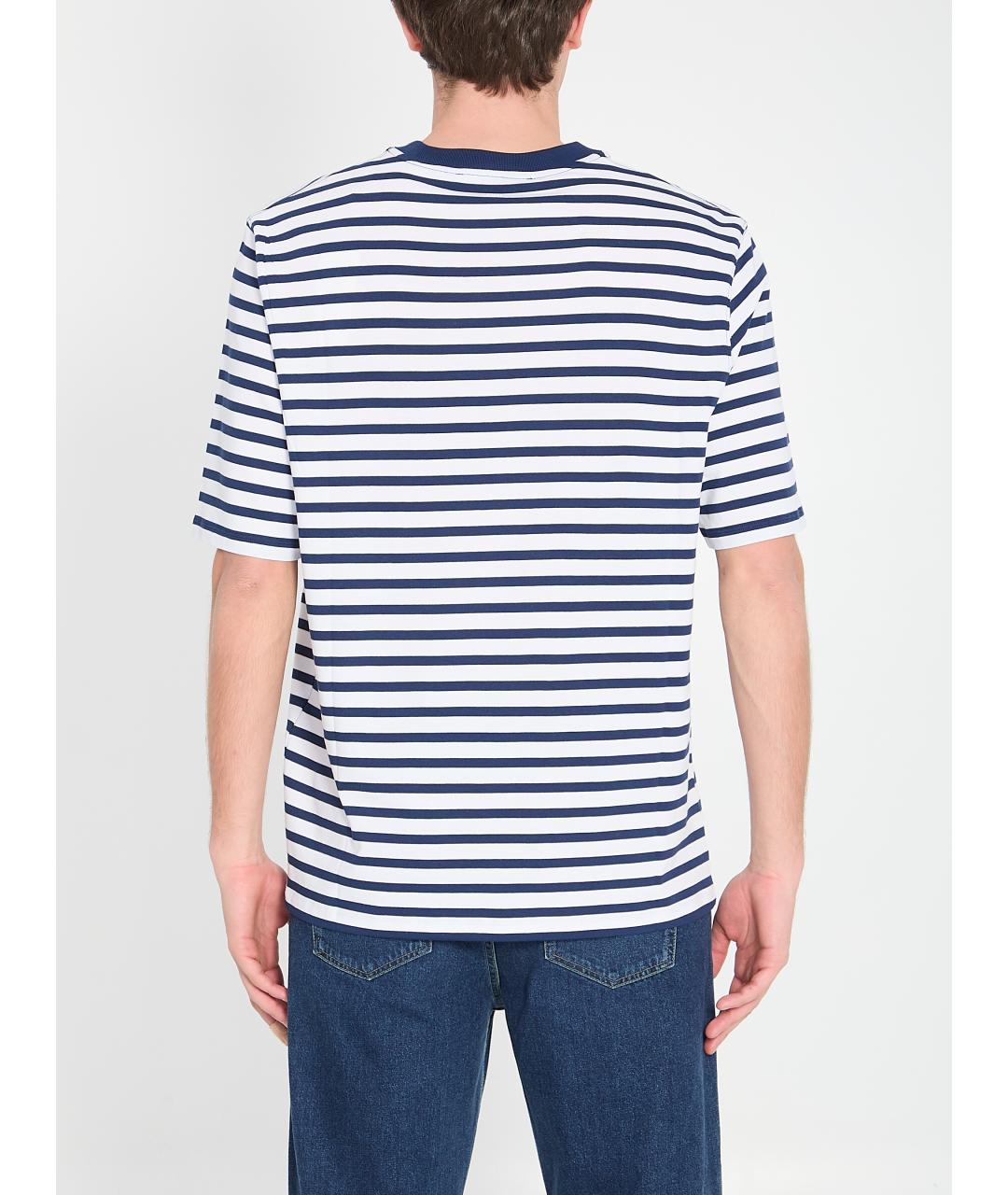 Ami Paris Белая хлопковая футболка, фото 5