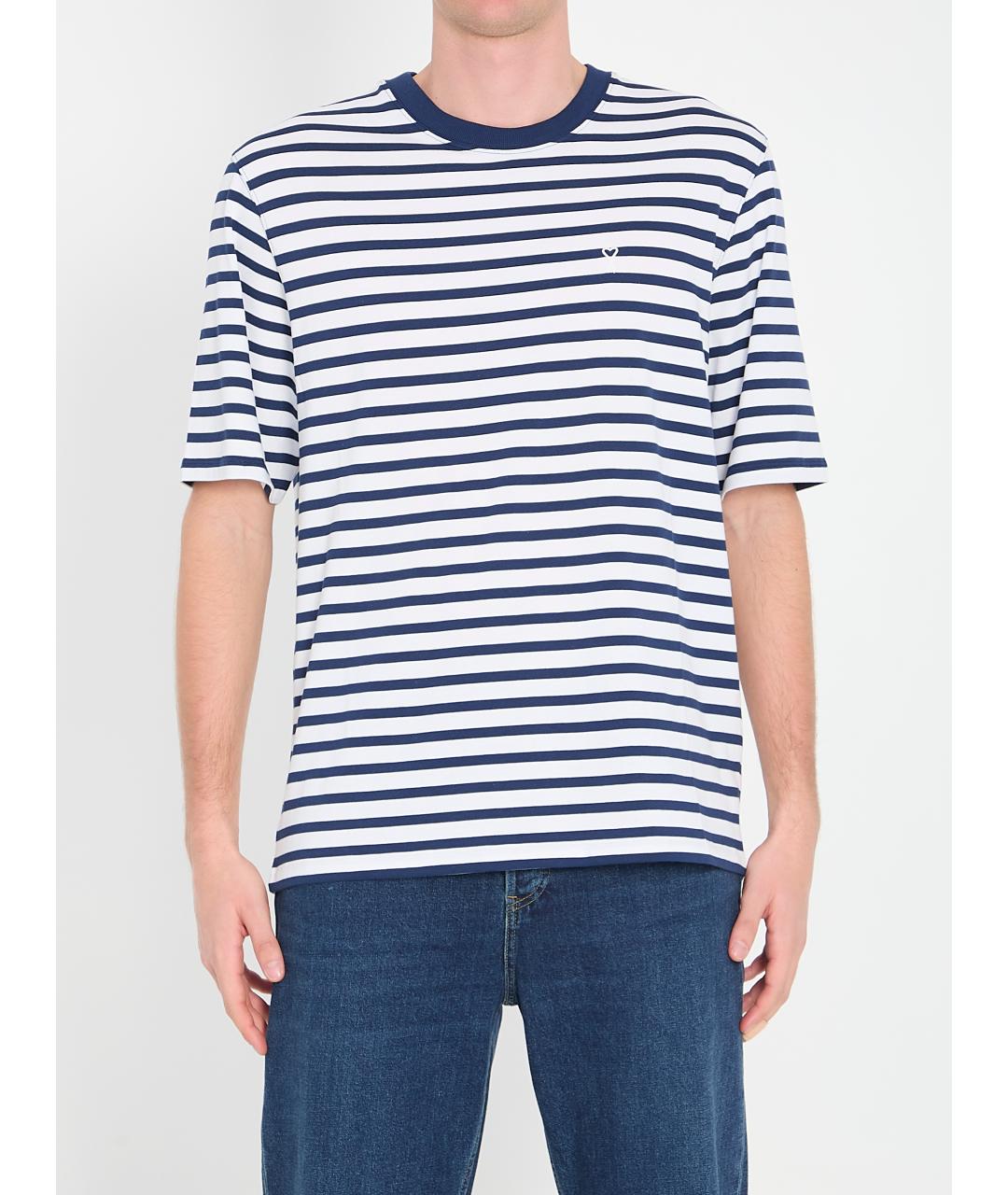 Ami Paris Белая хлопковая футболка, фото 2