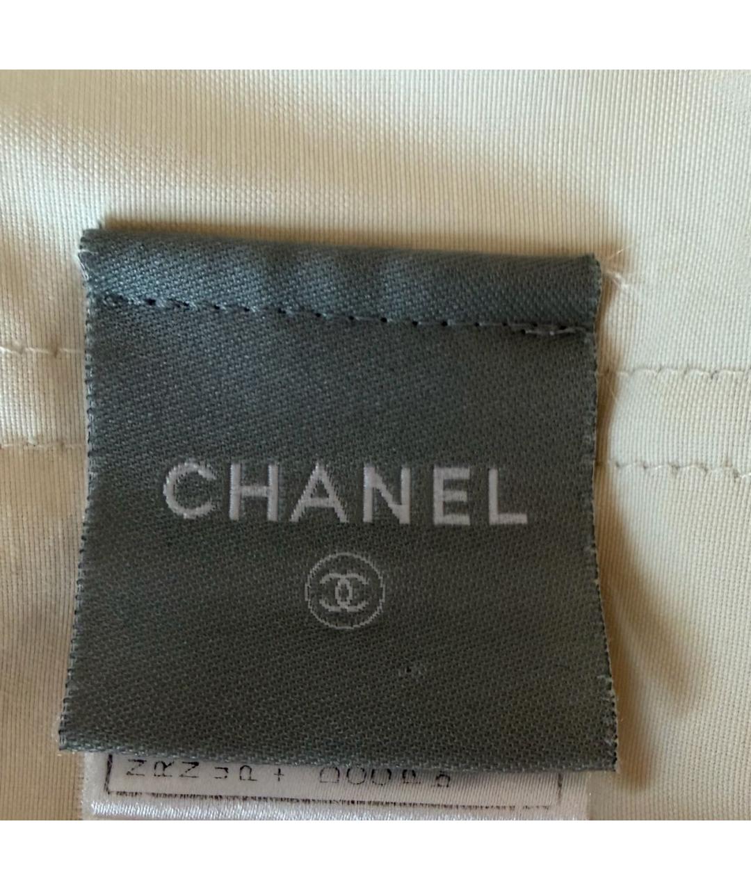 CHANEL Хаки хлопковый пуховик, фото 5