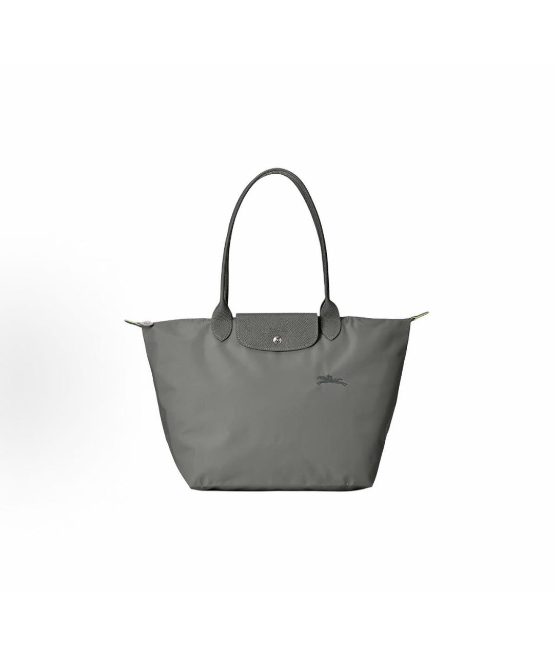 LONGCHAMP Серая тканевая сумка тоут, фото 5