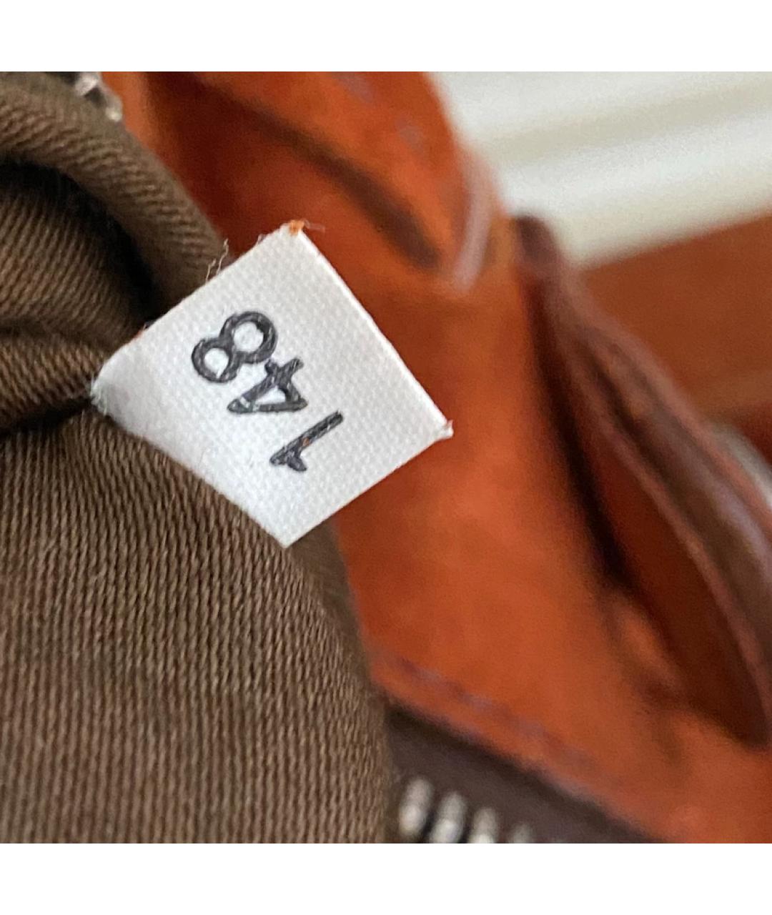 MIU MIU Коричневая замшевая сумка через плечо, фото 3