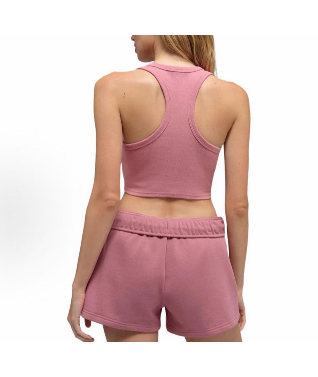 ALO YOGA Розовая майка, фото 4