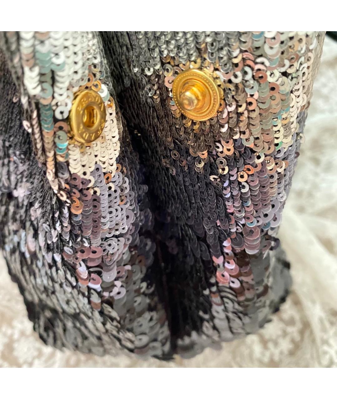 PRADA Серебряная сумка через плечо, фото 7