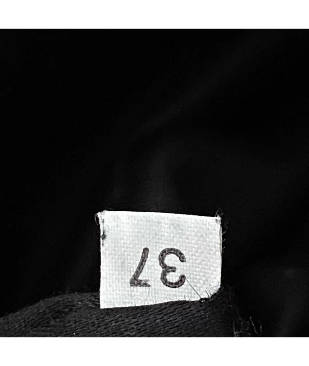 MIU MIU Черная меховая сумка с короткими ручками, фото 6