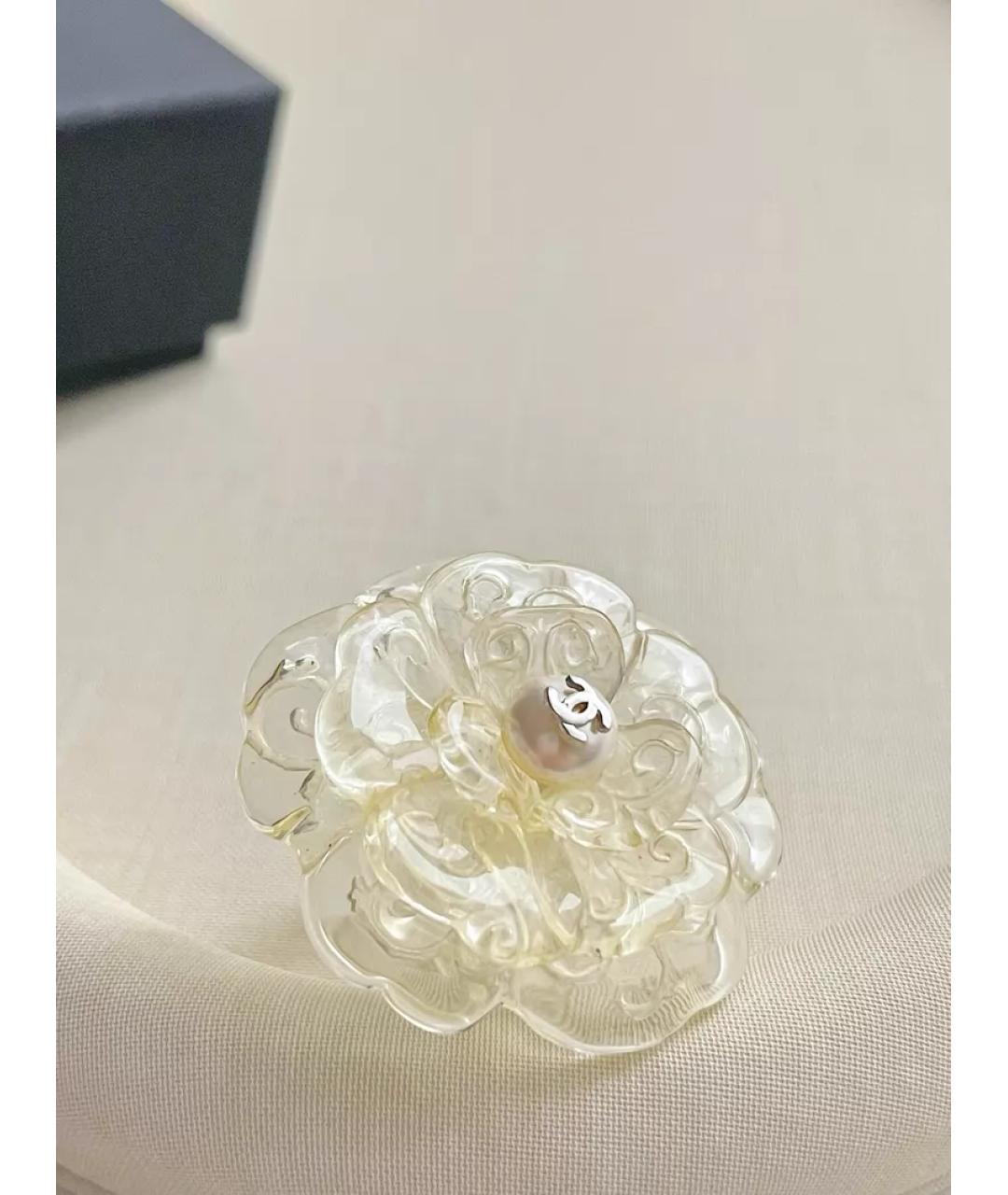 CHANEL Белое кольцо, фото 4